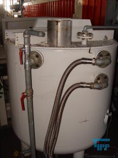 show details - used mixing vessel with mixer for high viscose fluids stainless steel 