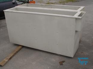 details anzeigen - PP-Rechteckbeh�lter / Galvanikwanne / Galvanowanne 