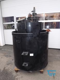 show details - used plastic Chemical storage tank double wall PE 