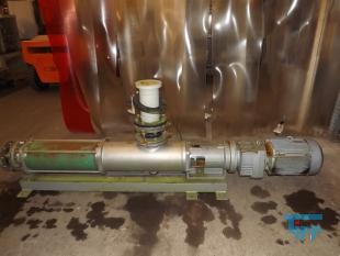 details anzeigen - Exzenterschneckenpumpe; Exzenter-Schneckenpumpe mit Edelstahlpumpenkopf