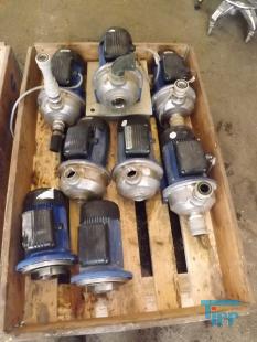 show details - used 8 pcs. centrifugal pumps stainless steel 
