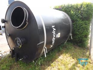 show details - used plastic chemical storage tank flat bottom PP 