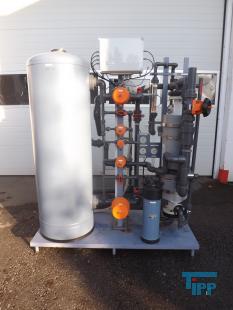 show details - 	feedwater softening plant with pipe installation 