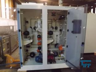 show details - used chemical dosing cabinet with electric control 