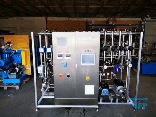 show details - Frequency converter - Controlled pump station with shell and tube heat exchanger 