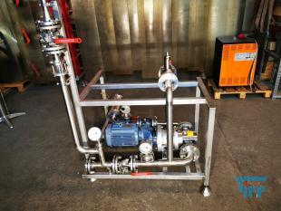 show details - pumpstation with magnetic clutched gear pump, unused 