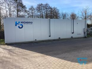 show details - used digestate treatment plant with belt press and reverse osmosis 
