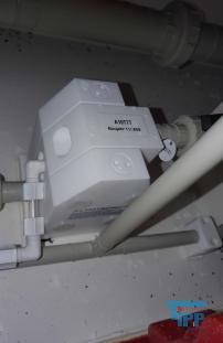show details - used air operated diaphragm pump in solid construction made of PTFE 