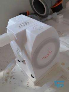 show details - Air operated diaphragm pump in solid construction made of PTFE 