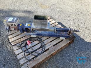 show details - used eccentric screw pump with frequency converter and screw conveyor 
