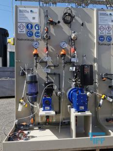 show details - used chemical dosing station / Dosing station / Dosing cabinet / Dosing system 