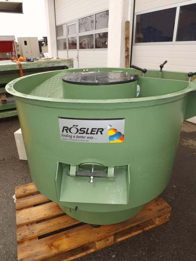 Rösler Rundtrockner/ Vibrationstrockner für Gleitschliffanlage  gebraucht  - 27375 - Typ: RT 250 Euro - Hersteller Rösler - TIPP Umwelt- und  Verfahrenstechnik GmbH