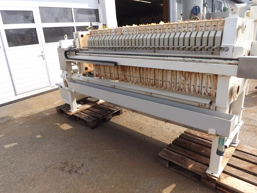 MSE-Kammerfilterpresse mit geschlossenem Filtratablauf und ...