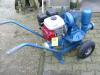 details anzeigen - mobile Membranpumpe mit Benzinmotorantrieb, Abwasserpumpe 
