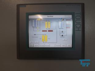 details anzeigen - Schaltschrank mit Frequenzumrichtern, Anlagensteuerung für eine Abwasseraufbereitungsanlage, Schaltschrank mit Prozessvisualisierung  