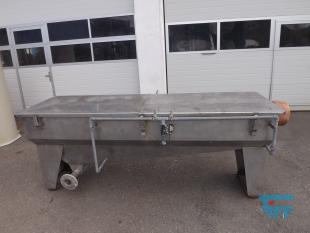 details anzeigen - gebrauchter Sandabscheider/ Absetzbecken mit 2 Spüllanzen