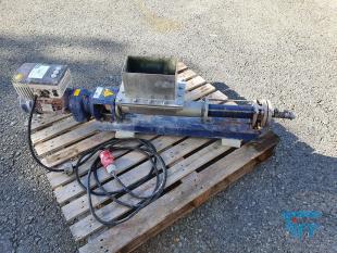 details anzeigen - gebrauchte Exzenterschneckenpumpe mit Frequenzumformer und Förderschnecke