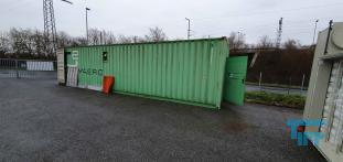details anzeigen - Autarker Lager- und Arbeitscontainer mit Dieselaggregat und Trockenofen / Container mit Generator  