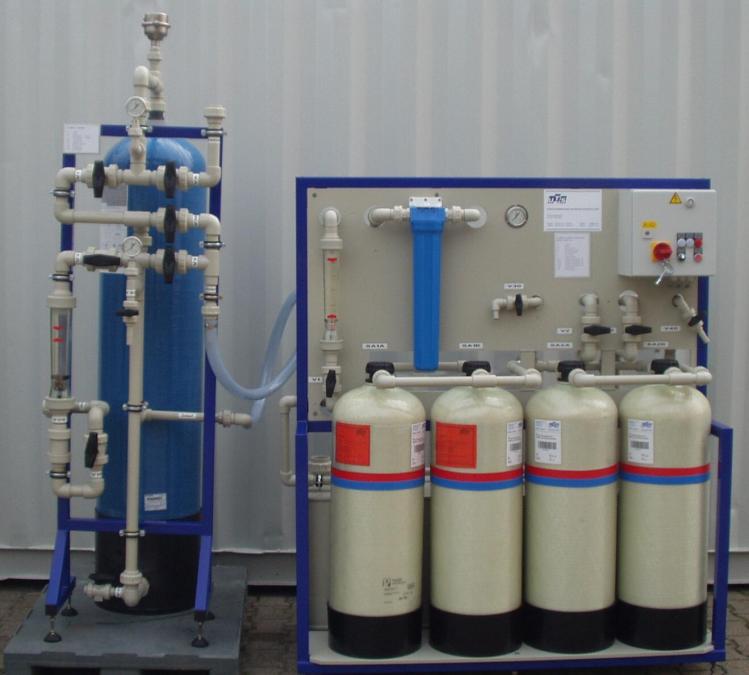 gebrauchte / gebrauchtes / gebrauchter Ionentauscheranlage