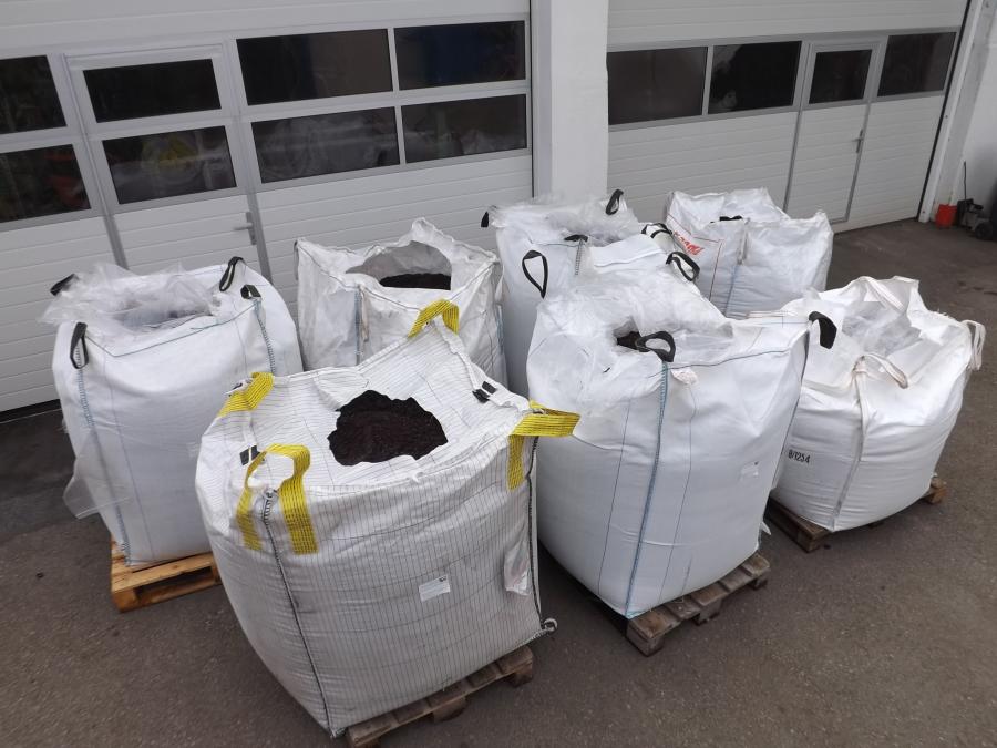 gebrauchte / gebrauchtes / gebrauchter Kationentauscherharz,