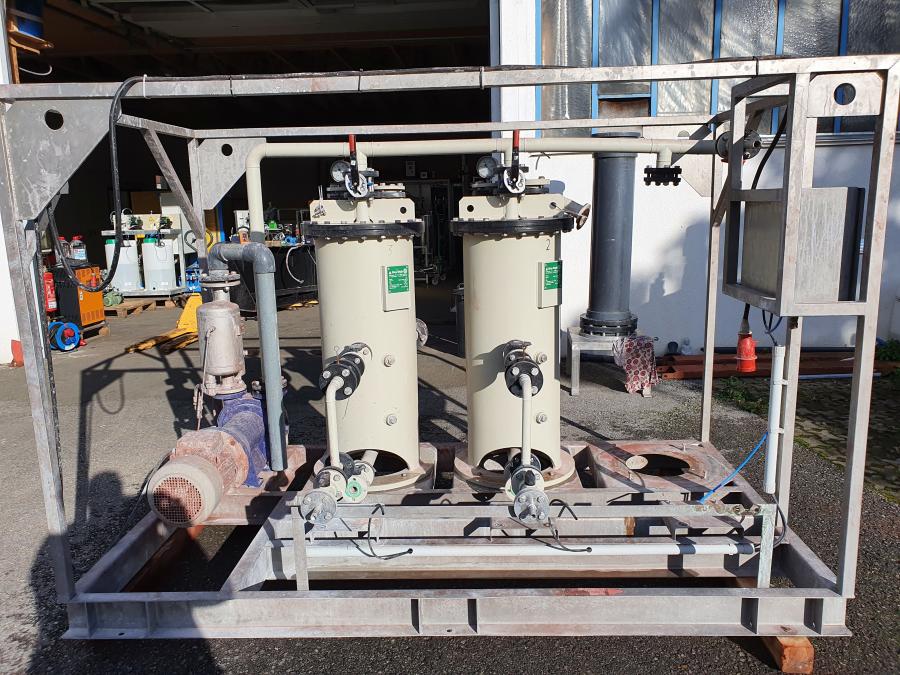 gebrauchte / gebrauchtes / gebrauchter gebrauchte Filtratstation
